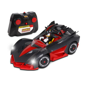 NKOK Shadow RC car front view with bold Sonic-inspired styling for night racing