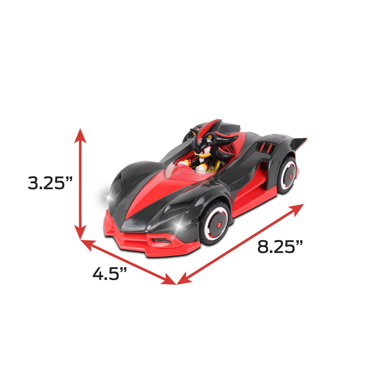 NKOK Shadow RC car featuring official licensing and authentic styling