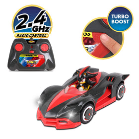 NKOK Shadow turbo boost action during a straight sprint