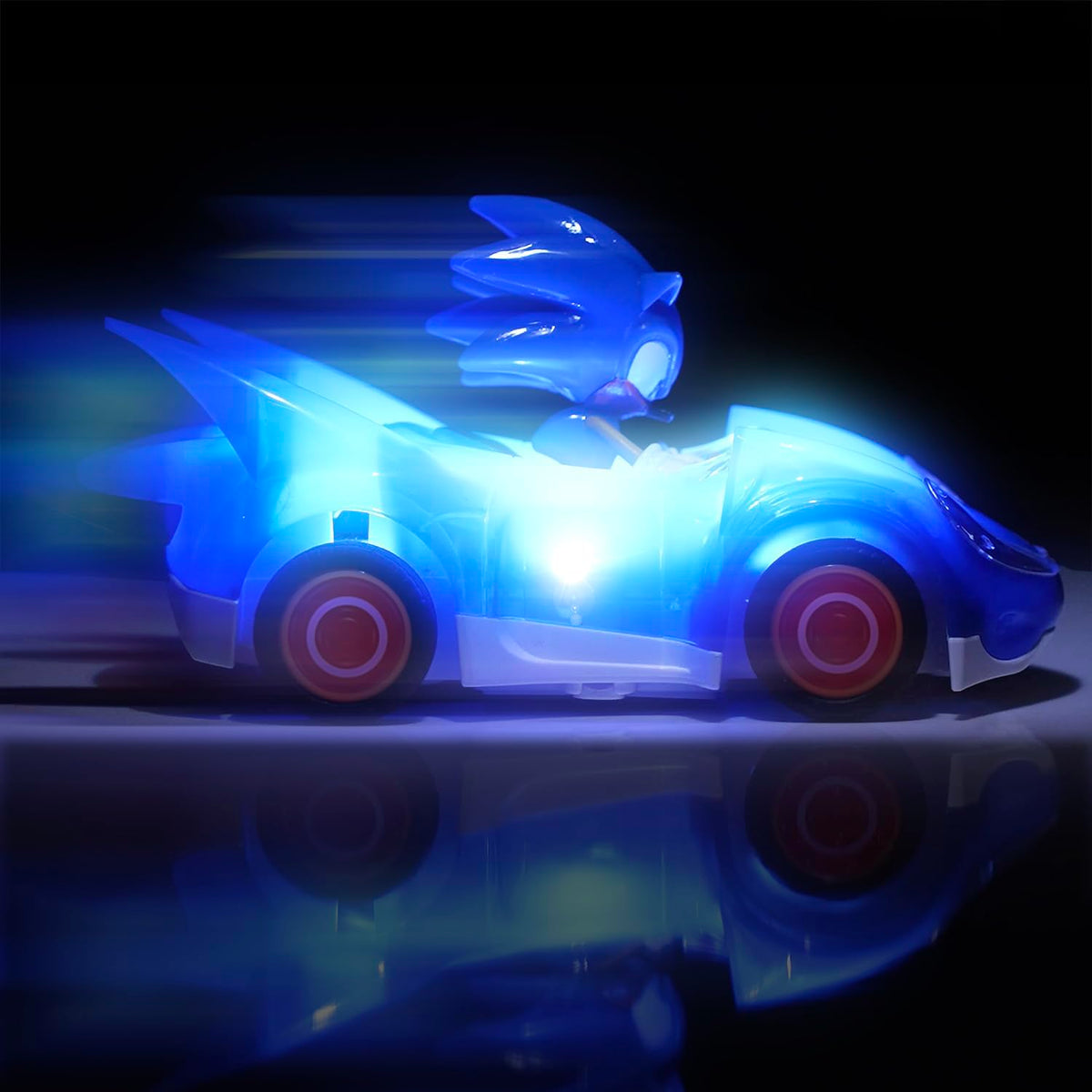 NKOK Sonic Glow Racer makes a fun gift with glow and fast action.