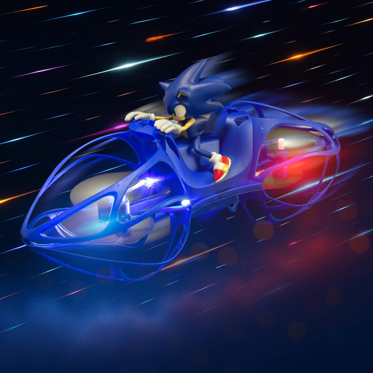 NKOK Sonic HoverBike landing action shows smooth recovery
