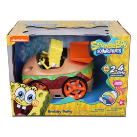 NKOK SpongeBob figure driving the car for kid-friendly pretend adventures