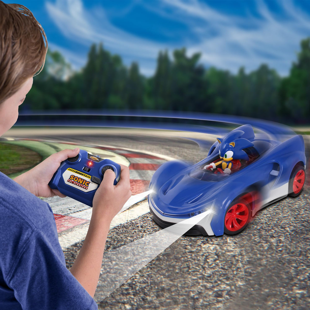 NKOK Team Sonic Racing 601 rubber tires grip surfaces for smooth control