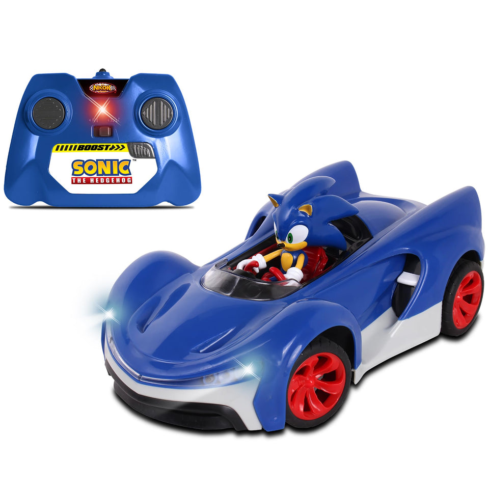 NKOK Team Sonic Racing 601 with turbo boost ready for fast action in backyard play