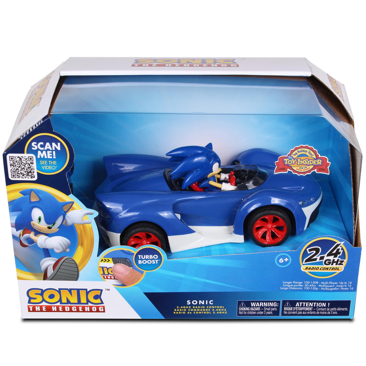 NKOK Team Sonic Racing 601 shows bright working lights during dusk play