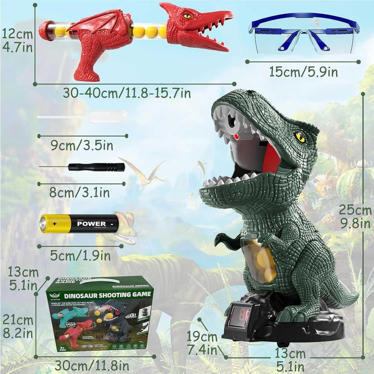 NMM dinosaur sounds heighten immersion as hits register points