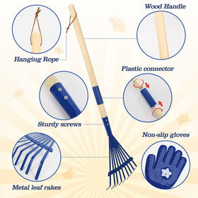 NNG dotted non-slip gloves enhance grip during gardening tasks.