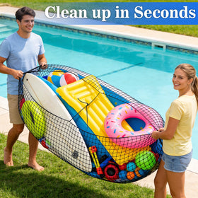 NNG hanging pool organizer supports tidy outdoor spaces and poolside areas