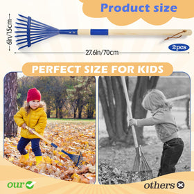 NNG kids gloves pair in red and blue with non-slip grip for secure handling.