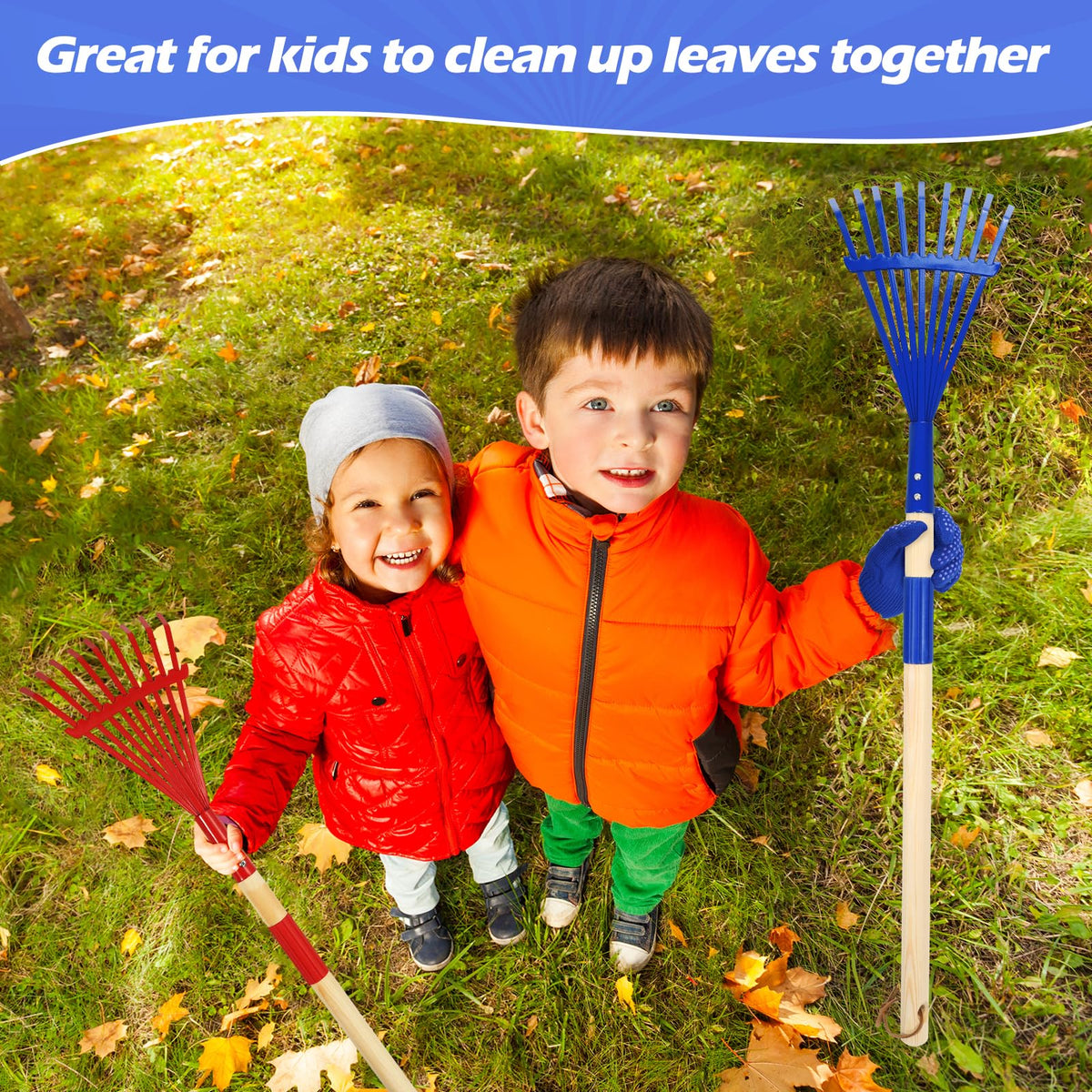 NNG packaging image showing two rakes and two pairs of gloves.