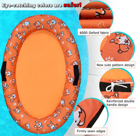 NNG pet lake raft supporting dogs up to 80 lb for lounging and play