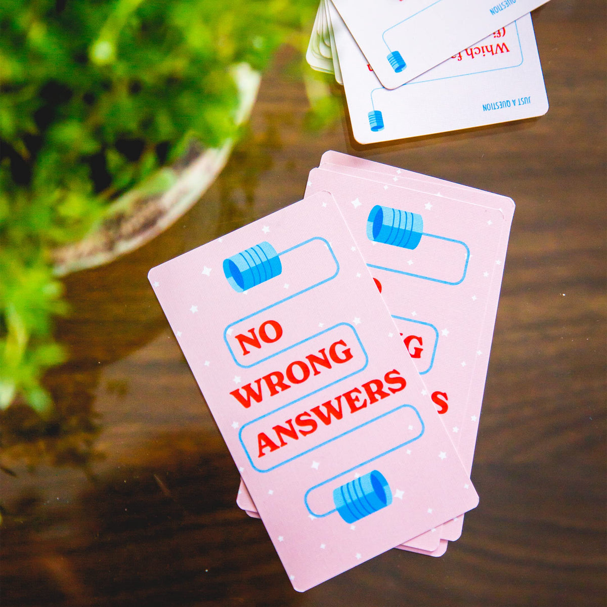 No Wrong Answers family game fosters laughs and bonding across ages.