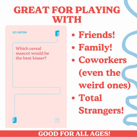 Pocket-size card game for travel and on the go.