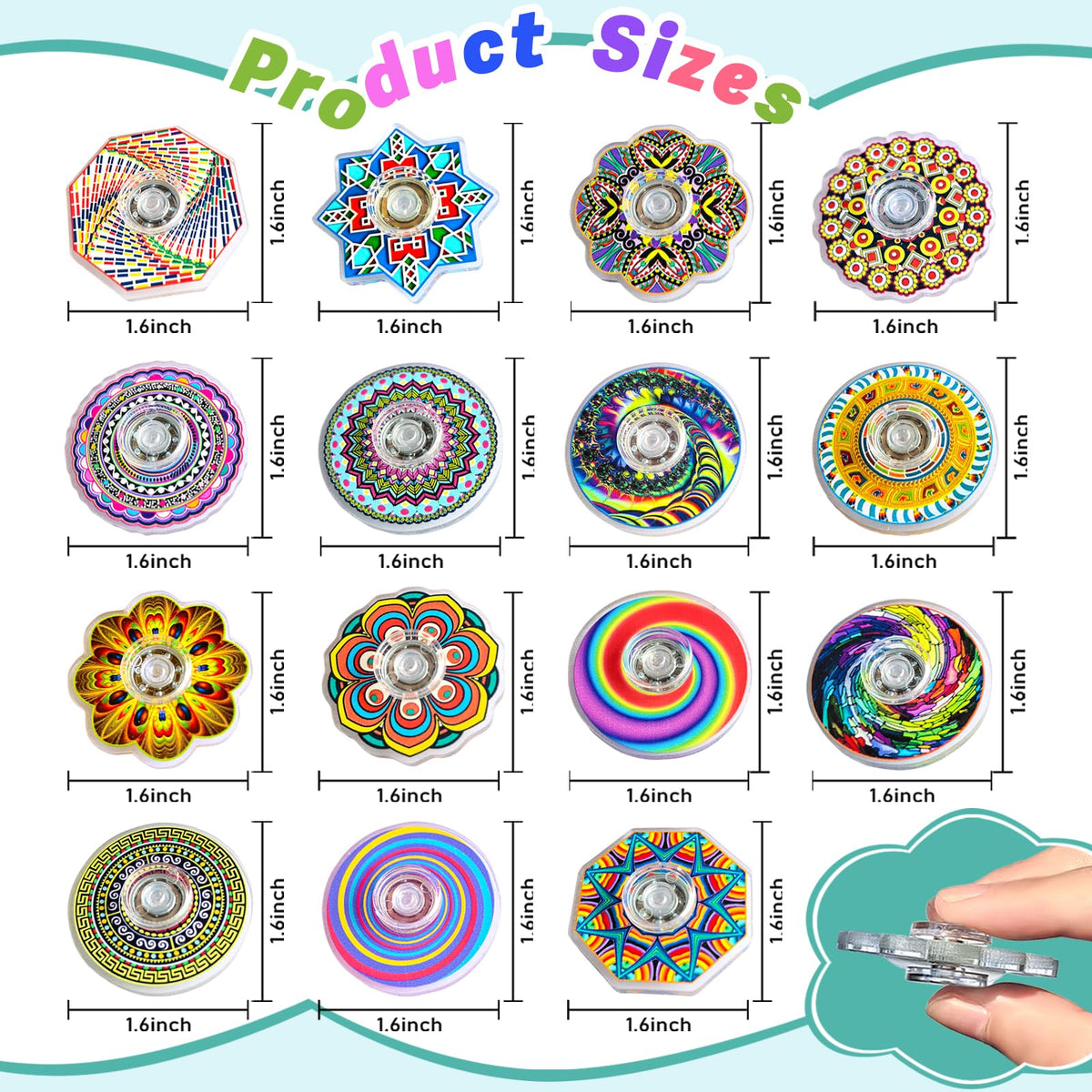 Nobleboy classroom prize fidget spinner to support focus and coordination.