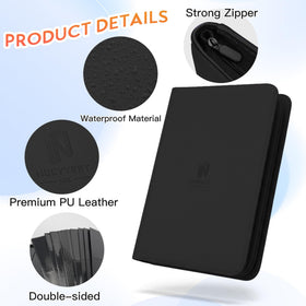 Nocyyert archival-safe sleeves prevent aging and keep cards clearly visible.