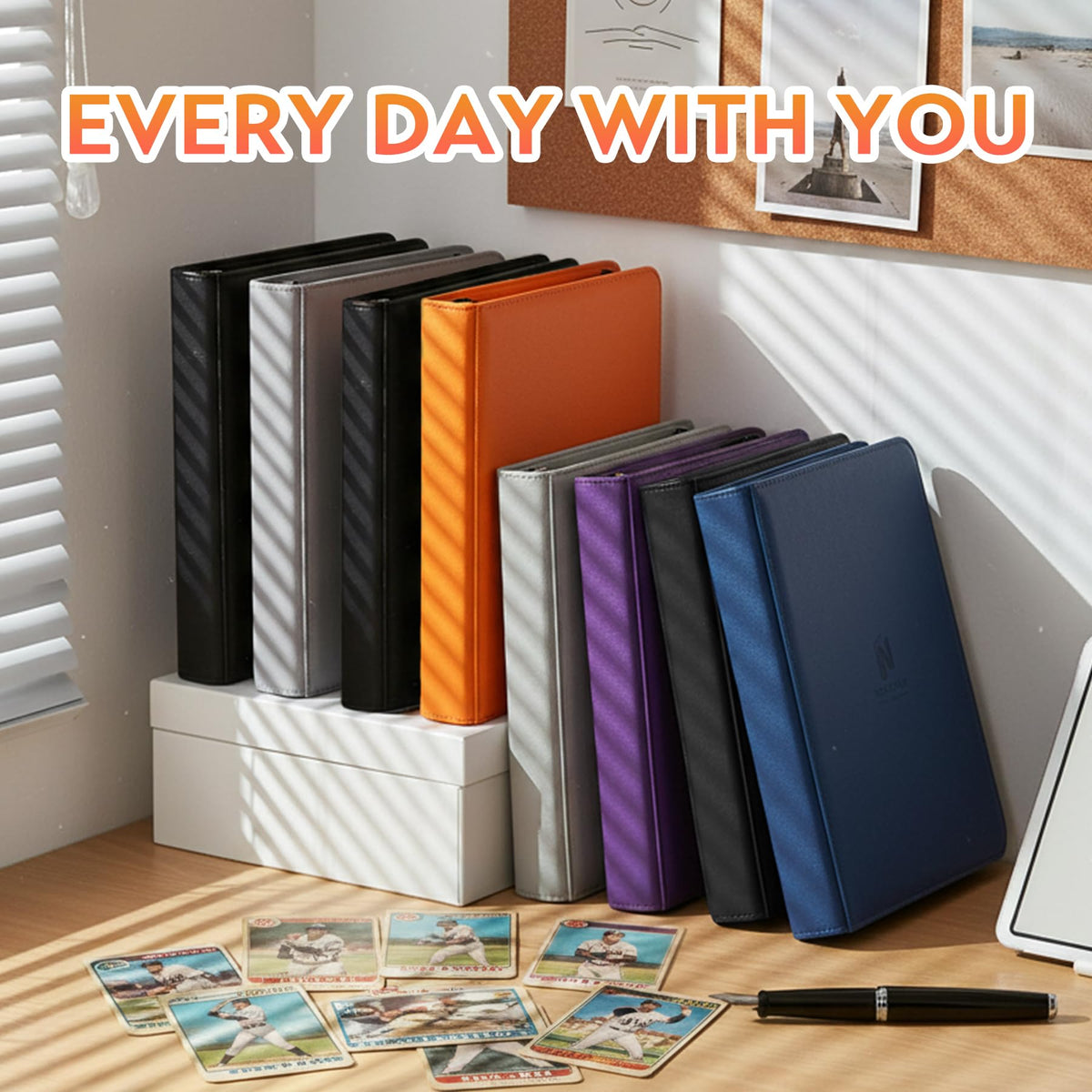 Nocyyert gift-ready binder adds a premium touch for collectors and players.