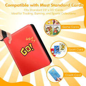 NOICARB 1080-card binder uses durable PU leather for long-lasting protection.