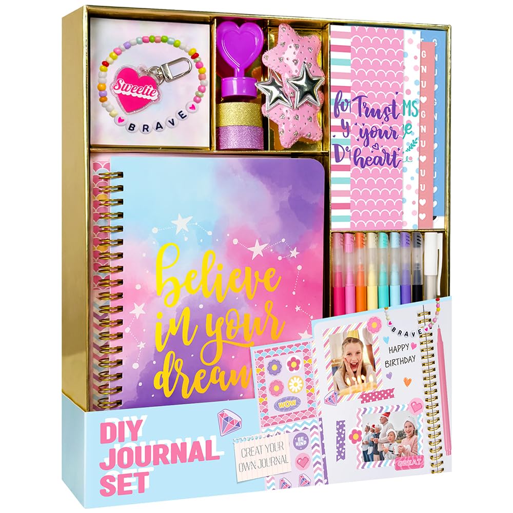 Nollh DIY Journal Kit cover art promotes creative journaling and personal expression.