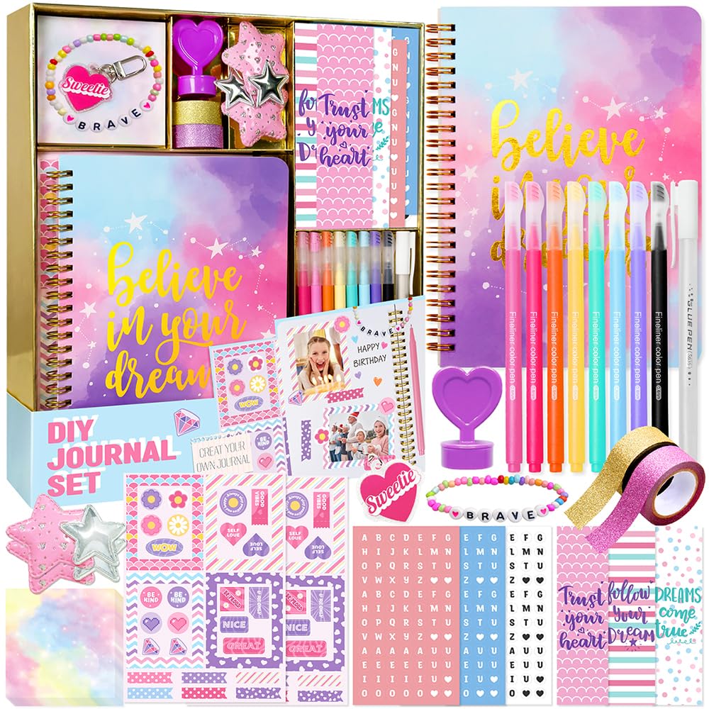 Nollh DIY Journal Kit gift set makes a thoughtful creative present.
