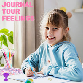 Nollh DIY Journal Kit stickers add color for daily note-taking.