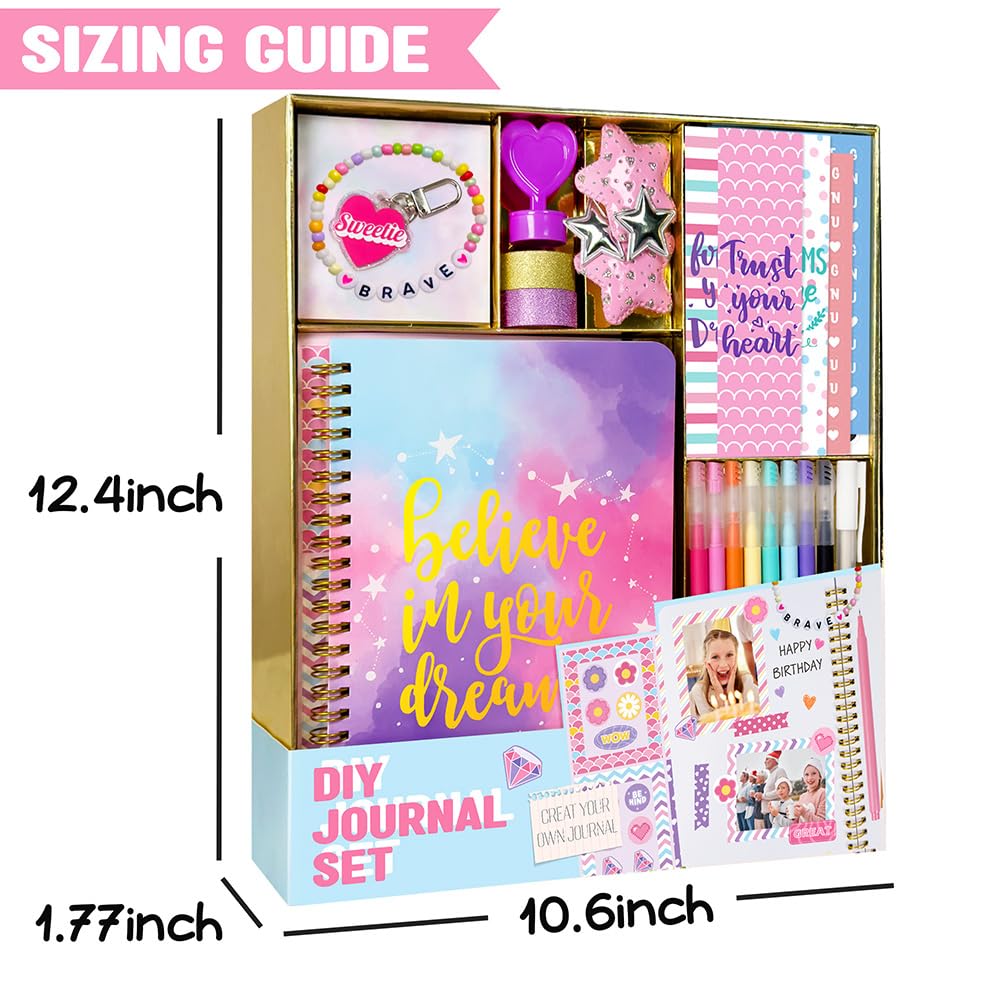Nollh DIY Journal Kit storage box keeps supplies organized on the go.
