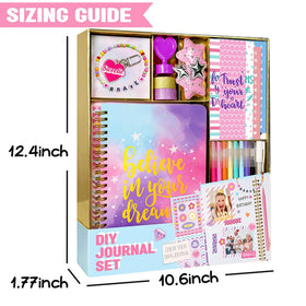 Nollh DIY Journal Kit storage box keeps supplies organized on the go.