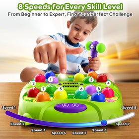 Noltola Whack Mole game PK mode promotes friendly competition and social skills