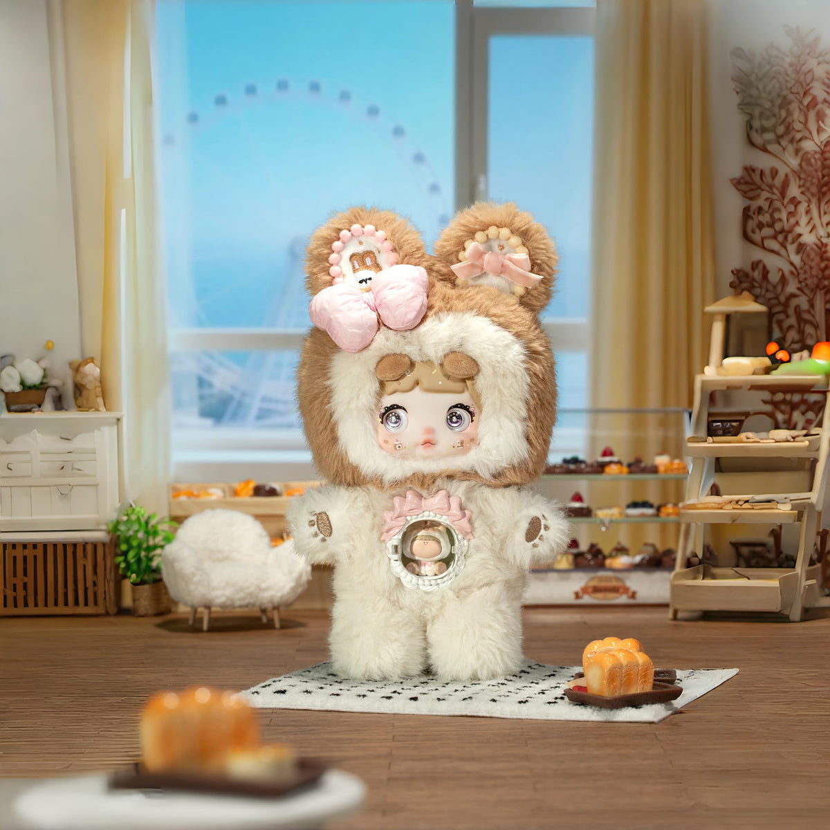 Nommi Sweetheart charm window accessory enhances customization.