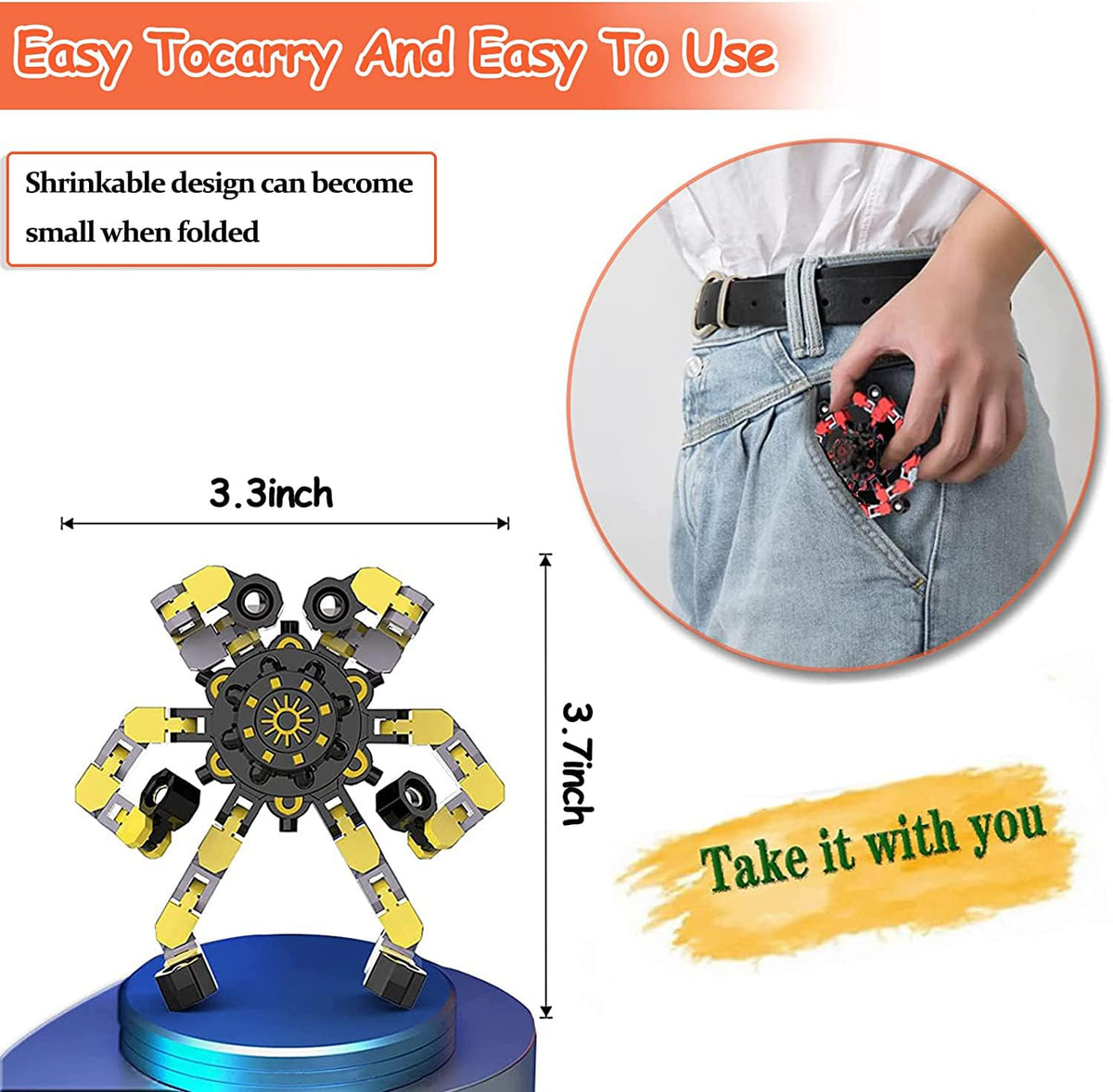 Nongkaka transformable shapes like stars and snowflakes for imagination.