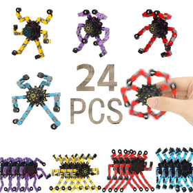 Nongkaka transformable fidget spinner in five colors for focus.