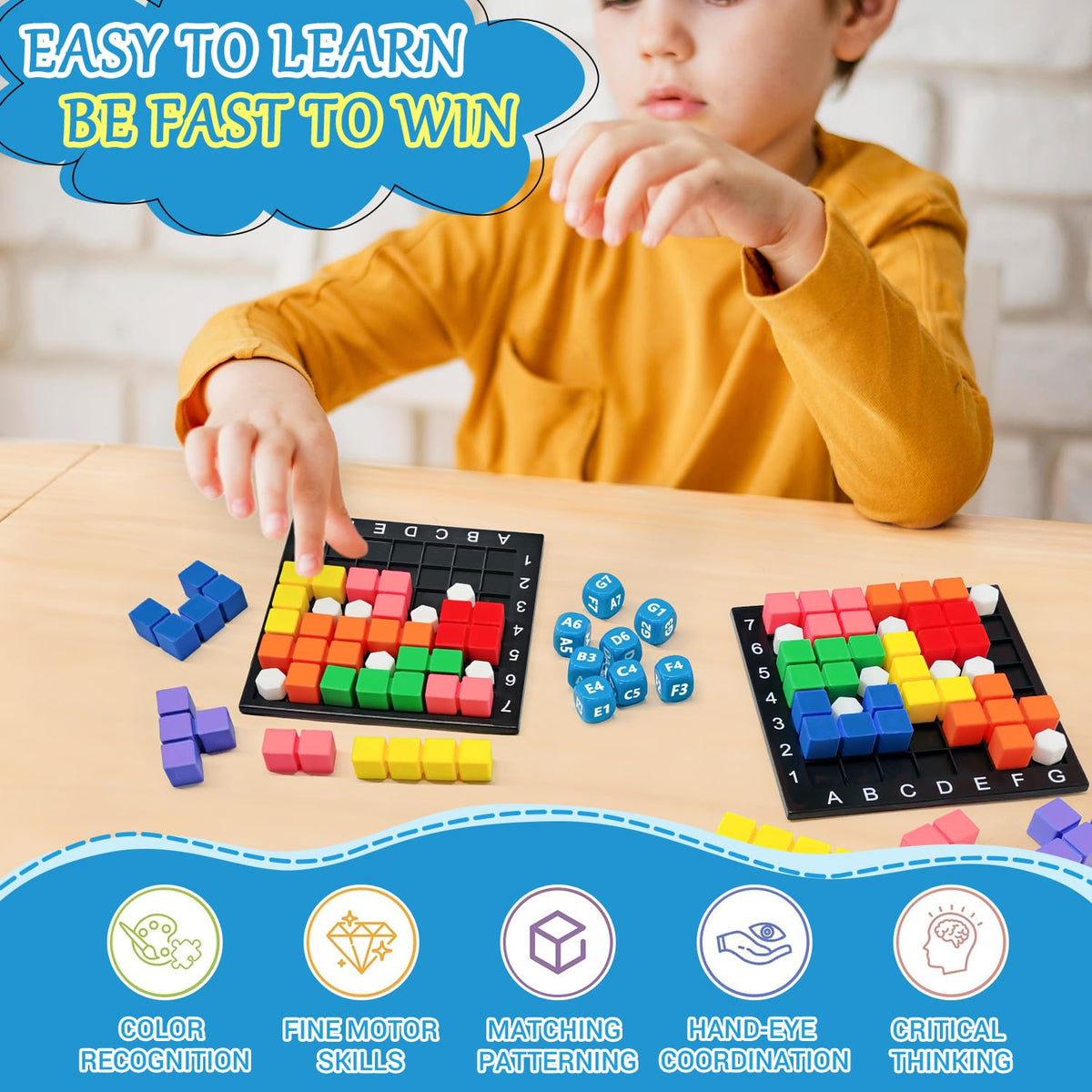 NONSOMPLE Brain Square 2.0 blockers illustrate grid constraints and tactics.