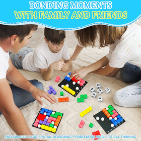 NONSOMPLE Brain Square storage box keeps pieces organized