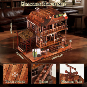NookMaster Cowboy Saloon interior detail showing Western charm