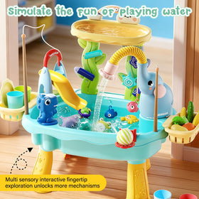 NOPROB easy drain and flat storage for quick cleanup and storage.