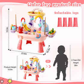NOPROB water table kitchen sink feature invites imaginative pretend washing