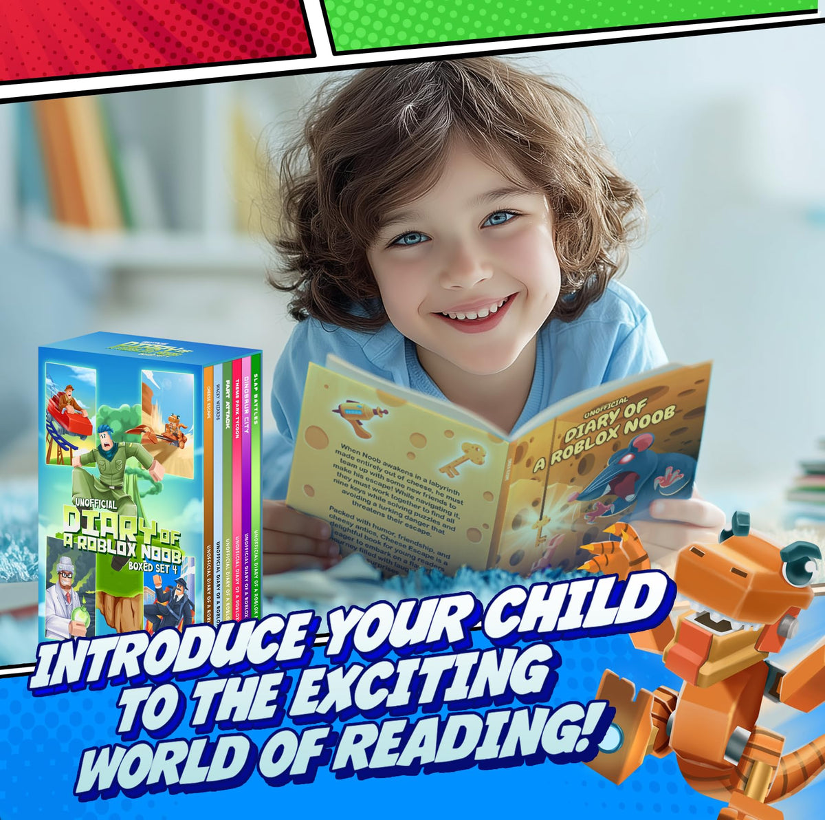Nord Vitae Cheese Escape moment with cheese antics, engages reluctant readers