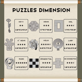 Nordistrict metal puzzle pieces close-up highlighting durable construction