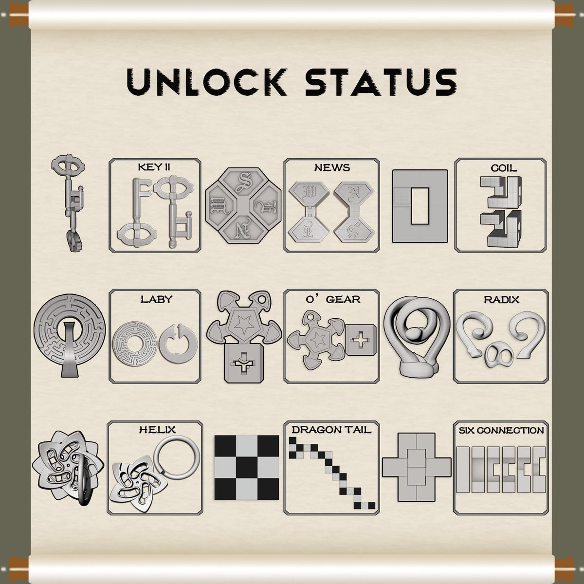 Nordistrict wooden hand puzzles close-up showing smooth wood and safe edges