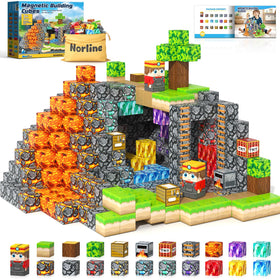 Norline gem mine cave adventure blocks inspire imaginative play and creative construction