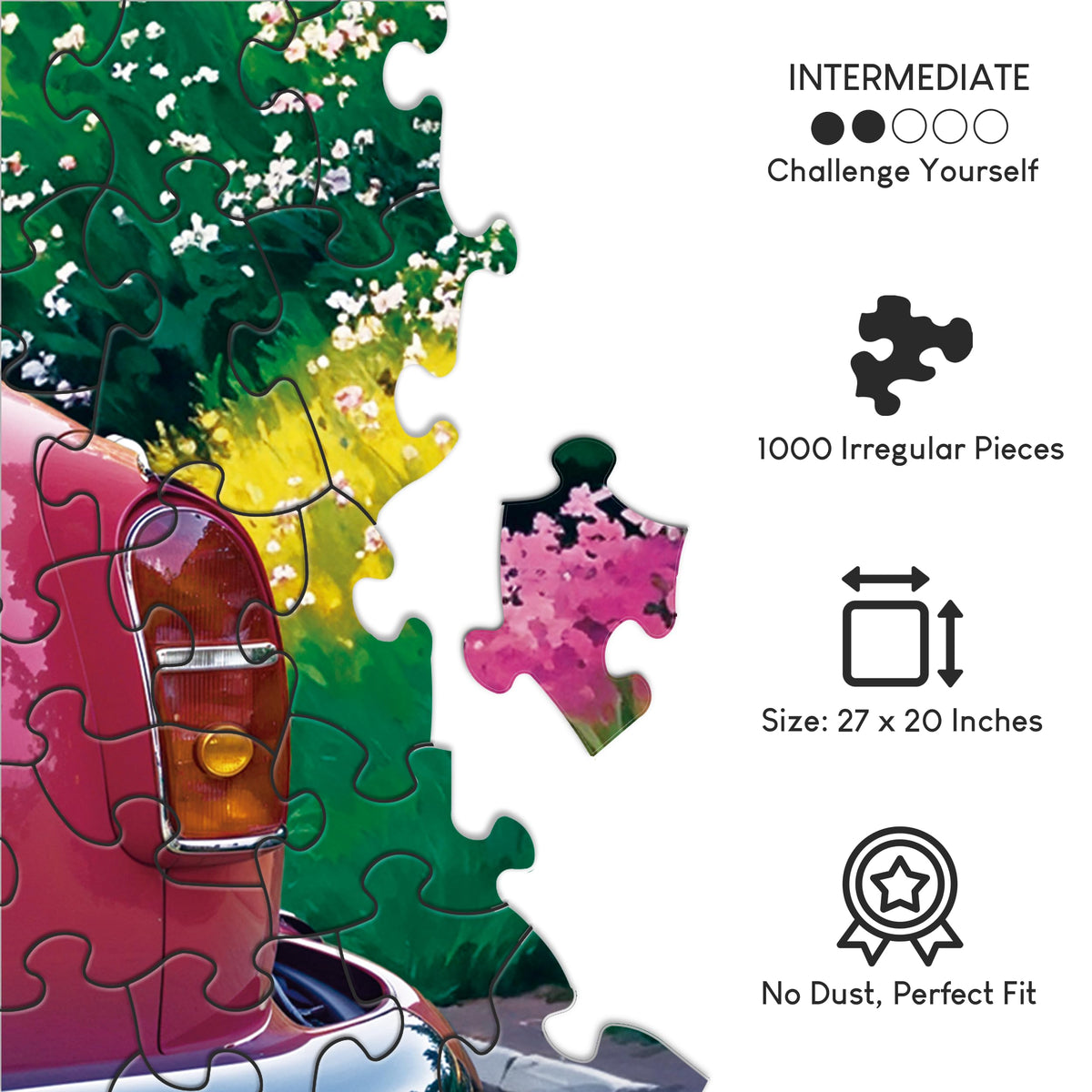 Normic puzzle pieces showing precise fits for durability