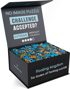 Normic No-Image Puzzle with magnetic box offers organized display and storage.