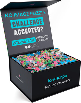 Normic No Image Puzzle magnetic box for organized setup and unboxing