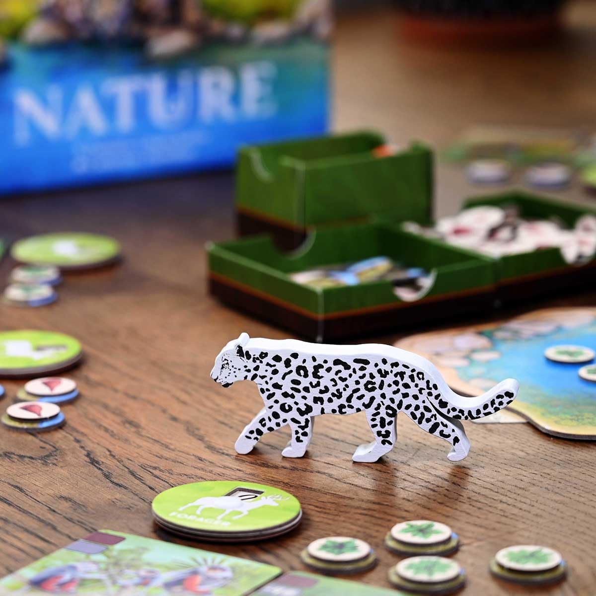 North Star Games Nature Board Game solo mode against AI for flexible play.