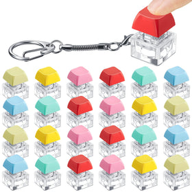Nosiny 24-piece keyboard fidget toys set in color variety for on-the-go relief