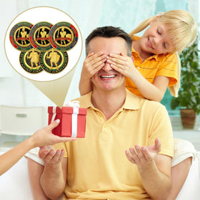 Nosiny Armor of God coin display-ready set suitable for gifts