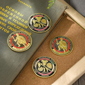 Nosiny Armor of God coin size and thickness for easy handling