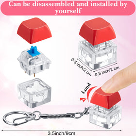 Nosiny keyboard fidget keychains colorful collection offering tactile distraction and focus
