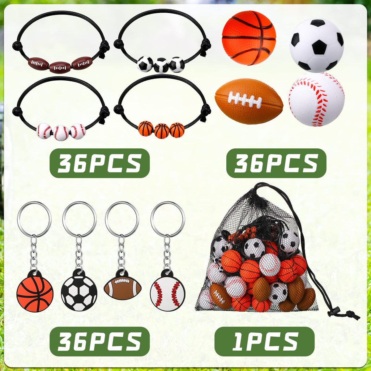 Nosiny sportball stress ball mini close-up soft and safe for tactile party fun