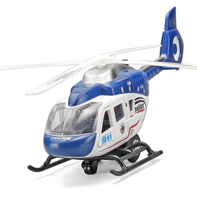 NOVAFUSION Kids Helicopter Blue diecast body highlights sturdy construction for active play.