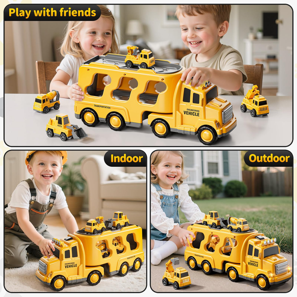 Novaluki friction-powered cars glide smoothly for indoor and outdoor exploration.